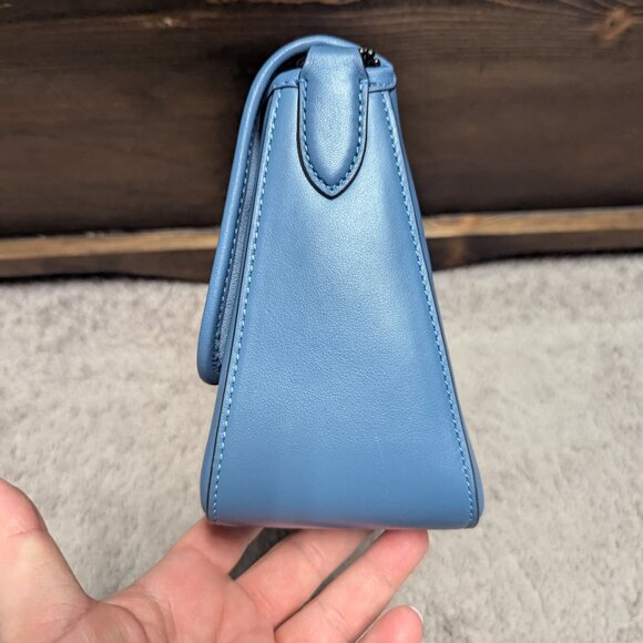 Coach Soft Tabby Shoulder Bag in Chambray - Picture 6 of 10